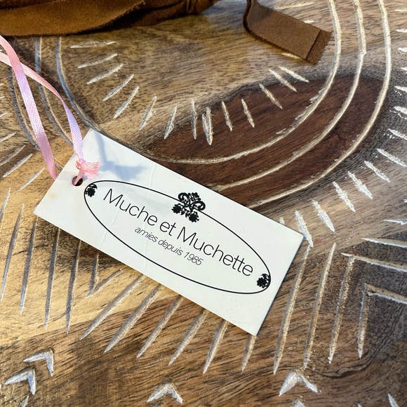 Faux suede fringe detailed tablet/ iPad holder case - Picture 5 of 7